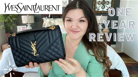 ysl medium envelope review|YSL small envelope bag.